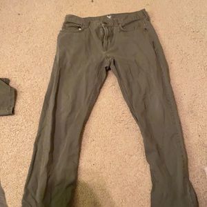 Green old navy jeans